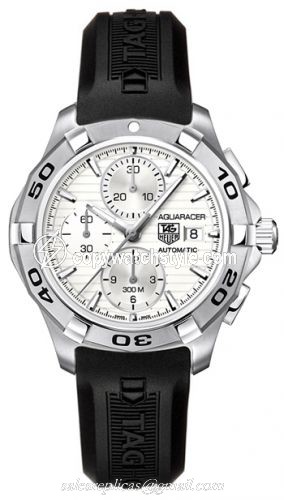 TAG Heuer Aquaracer 300M Calibre 16 42 Stainless Steel / Silver / Rubber CAP2111.FT6028 TAG Heuer Aquaracer 300M Calibre 16 42 Stainless Steel / Silver / Rubber CAP2111.FT6028