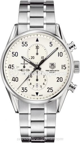TAG Heuer Carrera Calibre 1887 43 Stainless Steel / Space X / Bracelet CAR2015.BA0796 TAG Heuer Carrera Calibre 1887 43 Stainless Steel / Space X / Bracelet CAR2015.BA0796