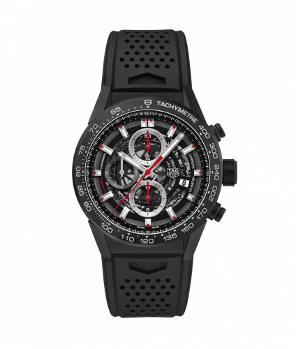 TAG Heuer Carrera Calibre Heuer 01 43 Black Ceramic / Stainless Steel / Rubber CAR2090.FT6088 TAG Heuer Carrera Calibre Heuer 01 43 Black Ceramic / Stainless Steel / Rubber CAR2090.FT6088