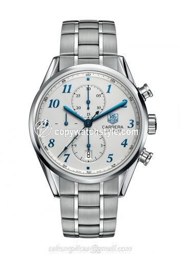 TAG Heuer Carrera Calibre 1887 41 Stainless Steel / Silver - Heritage / Bracelet CAR2114.BA0724 TAG Heuer Carrera Calibre 1887 41 Stainless Steel / Silver - Heritage / Bracelet CAR2114.BA0724