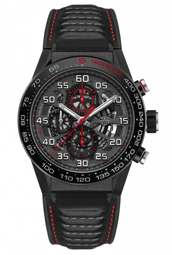 TAG Heuer Carrera Calibre Heuer 01 45 Stainless Steel / Skeleton / Calf CAR2A1H.FT6101 TAG Heuer Carrera Calibre Heuer 01 45 Stainless Steel / Skeleton / Calf CAR2A1H.FT6101