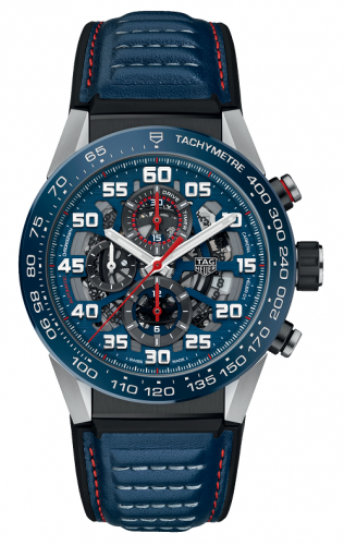 TAG Heuer Carrera Calibre Heuer 01 45 Stainless Steel / Skeleton / Red Bull Racing Special Edition CAR2A1N.FT6100 TAG Heuer Carrera Calibre Heuer 01 45 Stainless Steel / Skeleton / Red Bull Racing Special Edition CAR2A1N.FT6100