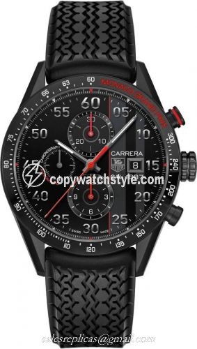 TAG Heuer Carrera Calibre 1887 43 Titanium / Black / Monaco Grand Prix CAR2A83.FT6033 TAG Heuer Carrera Calibre 1887 43 Titanium / Black / Monaco Grand Prix CAR2A83.FT6033