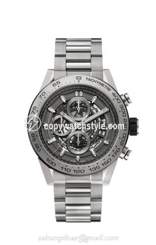 TAG Heuer Carrera Calibre Heuer 01 45 Titanium / Grey Phantom / Bracelet CAR2A8A.BF0707 TAG Heuer Carrera Calibre Heuer 01 45 Titanium / Grey Phantom / Bracelet CAR2A8A.BF0707
