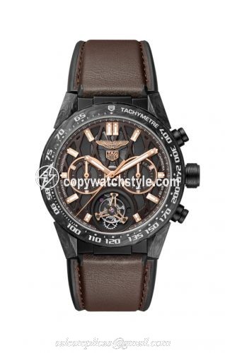 TAG Heuer Carrera Calibre Heuer 02T 45 Chronograph Tourbillon Aston Martin CAR5A8E.FT6181 TAG Heuer Carrera Calibre Heuer 02T 45 Chronograph Tourbillon Aston Martin CAR5A8E.FT6181