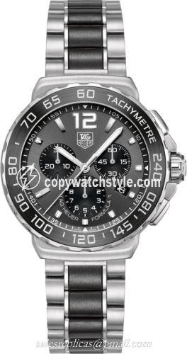 TAG Heuer Formula 1 Quartz Chronograph 42 Stainless Steel / Grey / Bracelet CAU1115.BA0869 TAG Heuer Formula 1 Quartz Chronograph 42 Stainless Steel / Grey / Bracelet CAU1115.BA0869