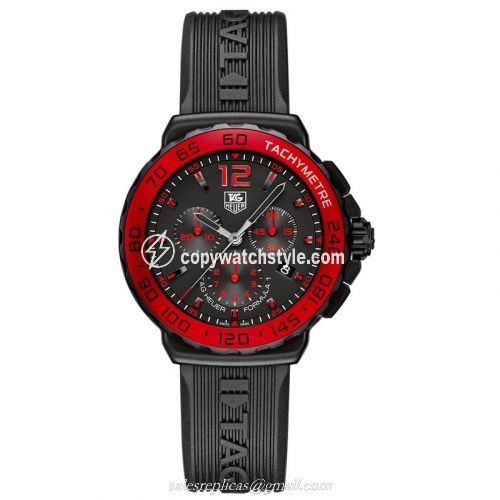 TAG Heuer Formula 1 Quartz Chronograph 42 PVD / Black / Rubber CAU1117.FT6024 TAG Heuer Formula 1 Quartz Chronograph 42 PVD / Black / Rubber CAU1117.FT6024
