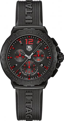 TAG Heuer Formula 1 Quartz Chronograph 42 PVD / Black / Rubber CAU111A.FT6024 TAG Heuer Formula 1 Quartz Chronograph 42 PVD / Black / Rubber CAU111A.FT6024