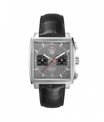 TAG Heuer Monaco Calibre 12 Stainless Steel / Grey / Final Edition CAW211J.FC6476 TAG Heuer Monaco Calibre 12 Stainless Steel / Grey / Final Edition CAW211J.FC6476