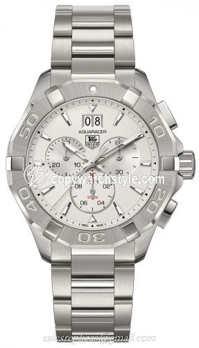 TAG Heuer Aquaracer 300M Quartz Chronograph 43 Stainless Steel / Sivler / Bracelet CAY1111.BA0925 TAG Heuer Aquaracer 300M Quartz Chronograph 43 Stainless Steel / Sivler / Bracelet CAY1111.BA0925