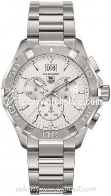 TAG Heuer Aquaracer 300M Quartz Chronograph 43 Stainless Steel / Silver / Bracelet CAY1111.BA0927 TAG Heuer Aquaracer 300M Quartz Chronograph 43 Stainless Steel / Silver / Bracelet CAY1111.BA0927