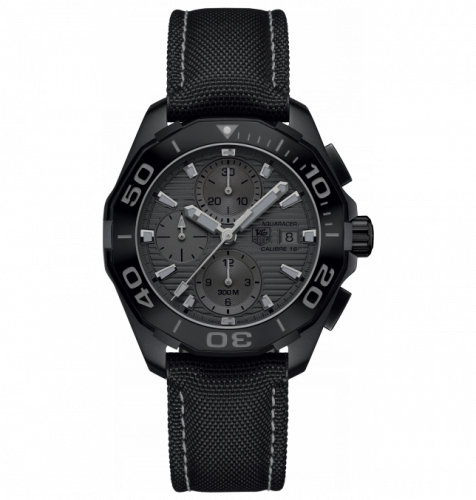TAG Heuer Aquaracer 300M Calibre 16 43 Titanium PVD / Black Phantom / Nylon CAY218B.FC6370 TAG Heuer Aquaracer 300M Calibre 16 43 Titanium PVD / Black Phantom / Nylon CAY218B.FC6370