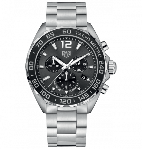 TAG Heuer Formula 1 Chronograph Quartz 43 Stainless Steel / Grey / Bracelet CAZ1011.BA0842 TAG Heuer Formula 1 Chronograph Quartz 43 Stainless Steel / Grey / Bracelet CAZ1011.BA0842