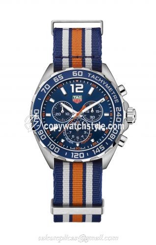 TAG Heuer Formula 1 Chronograph Quartz 43 Stainless Steel / Blue / Bracelet CAZ1014.FC8196 TAG Heuer Formula 1 Chronograph Quartz 43 Stainless Steel / Blue / Bracelet CAZ1014.FC8196