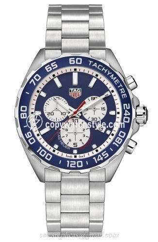 TAG Heuer Formula 1 Chronograph Quartz 43 Stainless Steel / Red Bull / Bracelet CAZ1018.BA0842