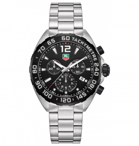 TAG Heuer Formula 1 Chronograph Quartz 42 Stainless Steel / Black / Bracelet CAZ1110.BA0877 TAG Heuer Formula 1 Chronograph Quartz 42 Stainless Steel / Black / Bracelet CAZ1110.BA0877