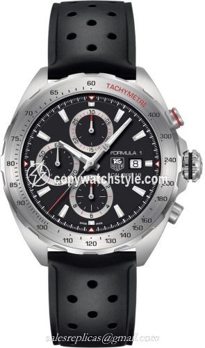 TAG Heuer Formula 1 Calibre 16 44 Stainless Steel / Black / Rubber CAZ2010.FT8024 TAG Heuer Formula 1 Calibre 16 44 Stainless Steel / Black / Rubber CAZ2010.FT8024