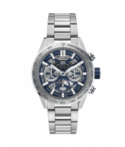 TAG Heuer Carrera Calibre Heuer 02 43 Stainless Steel / Skeleton / Bracelet CBG2019.BA0662 TAG Heuer Carrera Calibre Heuer 02 43 Stainless Steel / Skeleton / Bracelet CBG2019.BA0662