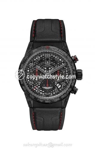 TAG Heuer Carrera Calibre Heuer 02 43 PVD / Carbon / Skeleton / DBS Edition CBG2080.FT6165