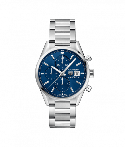 TAG Heuer Calibre 16 41 Stainless Steel / Blue / Alligator CBK2112.BA0715 TAG Heuer Calibre 16 41 Stainless Steel / Blue / Alligator CBK2112.BA0715