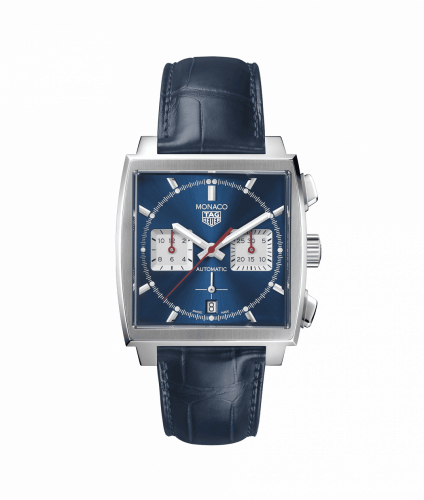 TAG Heuer Monaco Calibre Heuer 02 Stainless Steel / Blue CBL2111.FC6453