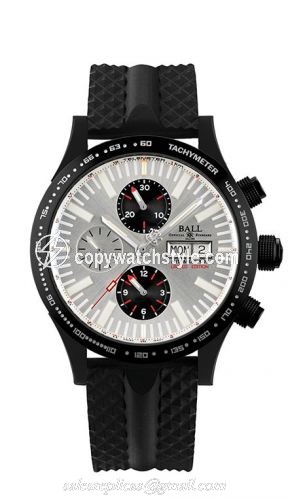 Ball Watch Fireman Storm Chaser DLC / Silver / Rubber CM2192-P1J-SL Ball Watch Fireman Storm Chaser DLC / Silver / Rubber CM2192-P1J-SL