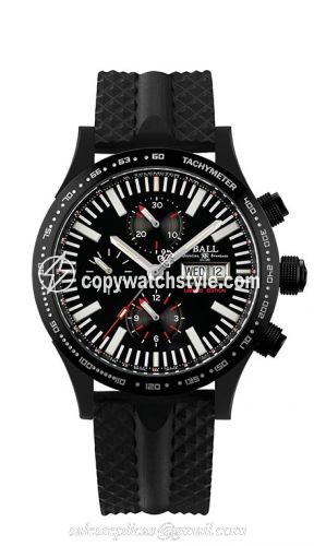 Ball Watch Fireman Storm Chaser DLC / Black / Rubber CM2192C-P1J-BK Ball Watch Fireman Storm Chaser DLC / Black / Rubber CM2192C-P1J-BK