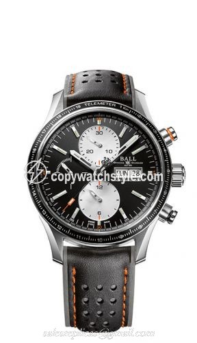 Ball Watch Fireman Storm Chaser Pro Stainless Steel / Black / Calf CM3090C-L1J-WH Ball Watch Fireman Storm Chaser Pro Stainless Steel / Black / Calf CM3090C-L1J-WH