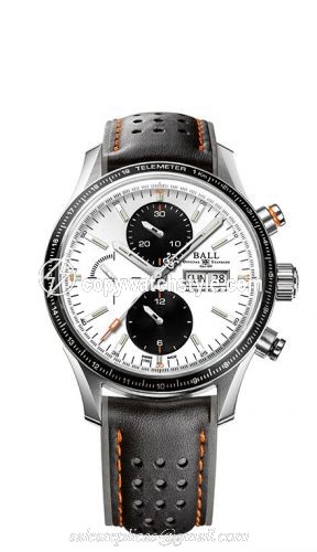 Ball Watch Fireman Storm Chaser Pro Stainless Steel / White / Calf CM3090C-L1J-BK Ball Watch Fireman Storm Chaser Pro Stainless Steel / White / Calf CM3090C-L1J-BK