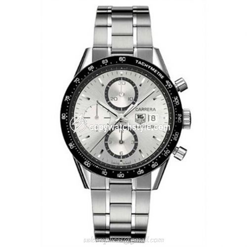 TAG Heuer Carrera Calibre 16 41 Stainless Steel / Silver / Bracelet CV2017.BA0786 TAG Heuer Carrera Calibre 16 41 Stainless Steel / Silver / Bracelet CV2017.BA0786