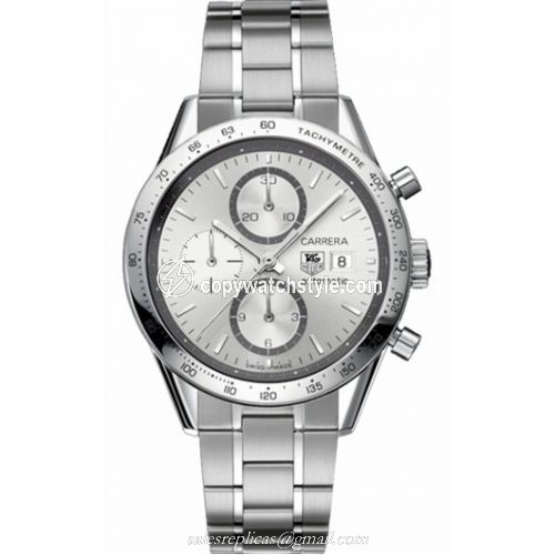 TAG Heuer Carrera Calibre 16 41 Stainless Steel / Silver / Bracelet CV2017.BA0794 TAG Heuer Carrera Calibre 16 41 Stainless Steel / Silver / Bracelet CV2017.BA0794