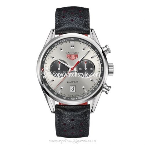 TAG Heuer Carrera Calibre 17 41 Jack Heuer 80th Birthday / Calf CV2119.FC6310