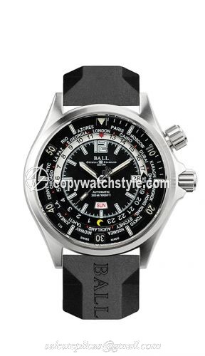 Ball Watch Engineer Master II Diver Worldtime DG2022A-PAJ-BK-T2 Ball Watch Engineer Master II Diver Worldtime DG2022A-PAJ-BK-T2
