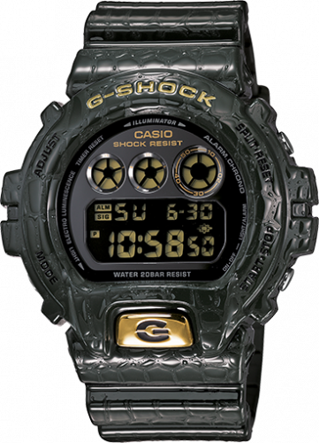 Casio DW-6900CR-3 Green Crocodile DW-6900CR-3 Casio DW-6900CR-3 Green Crocodile DW-6900CR-3