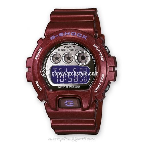 Casio DW-6900SB-4 Burgundy DW-6900SB-4