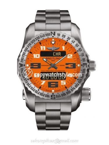 Breitling Emergency II Titanium / Orange / Bracelet E76325A5.O508.159E Breitling Emergency II Titanium / Orange / Bracelet E76325A5.O508.159E