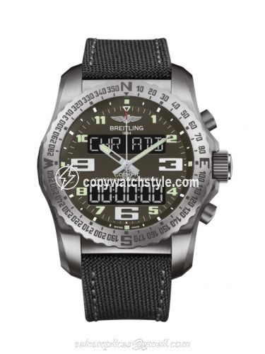 Breitling Cockpit B50 Titanium / Grey / Military / Pin EB5010B1/M532/100W/A20BASA.1 Breitling Cockpit B50 Titanium / Grey / Military / Pin EB5010B1/M532/100W/A20BASA.1