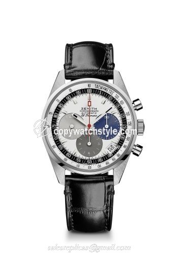 Zenith El Primero A386 Revival Stainless Steel / Box Set 03.A386.400/69.C815