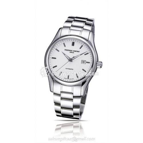 Frederique Constant Index Automatic Stainless Steel / Silver / Bracelet FC-303S6B6B Frederique Constant Index Automatic Stainless Steel / Silver / Bracelet FC-303S6B6B