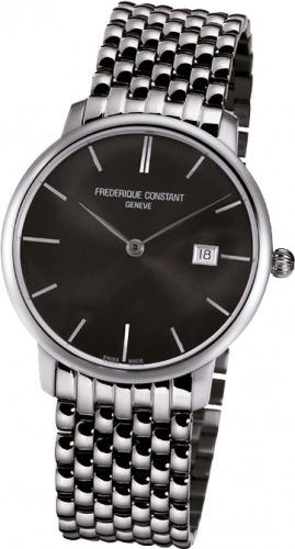 Frederique Constant Slimline Automatic Black Bracelet FC-306G4S6B Frederique Constant Slimline Automatic Black Bracelet FC-306G4S6B