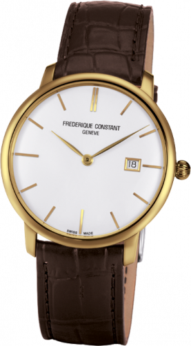 Frederique Constant Slimline Automatic Gold Plated FC-306V4S5 Frederique Constant Slimline Automatic Gold Plated FC-306V4S5