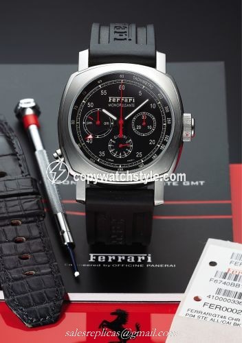 Panerai Ferrari Granturismo 8 Days Chrono Monopulsante GMT FER00020 Panerai Ferrari Granturismo 8 Days Chrono Monopulsante GMT FER00020