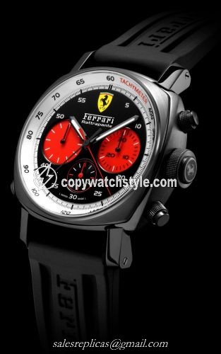 Panerai Ferrari Scuderia Rattrapante Black / Red FER00033 Panerai Ferrari Scuderia Rattrapante Black / Red FER00033