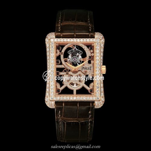 Piaget Emperador Tourbillon Skeleton Pink Gold Diamond G0A31047 Piaget Emperador Tourbillon Skeleton Pink Gold Diamond G0A31047