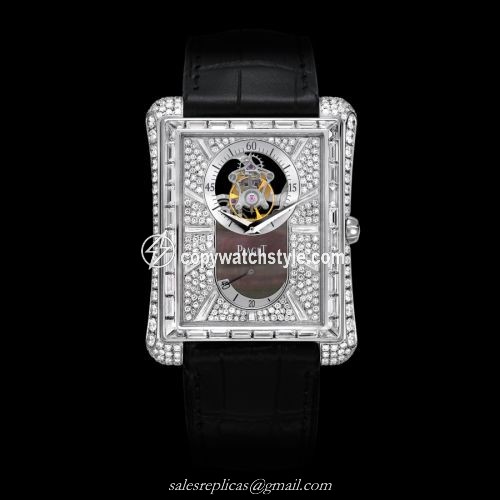 Piaget Emperador Tourbillon White Gold Full Diamond G0A33078 Piaget Emperador Tourbillon White Gold Full Diamond G0A33078