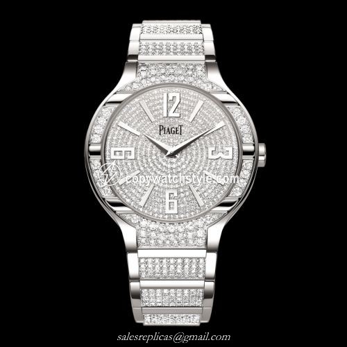 Piaget Polo 40 White Gold Full Diamond G0A36226 Piaget Polo 40 White Gold Full Diamond G0A36226