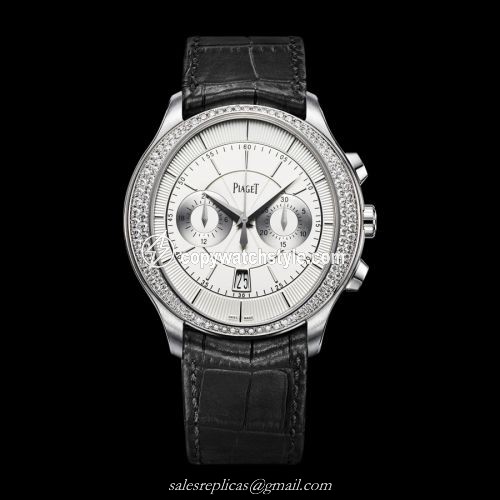Piaget Gouverneur Chronograph White Gold Diamond G0A37113 Piaget Gouverneur Chronograph White Gold Diamond G0A37113