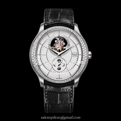 Piaget Gouverneur Tourbillon Moonphase White Gold Diamond G0A37115 Piaget Gouverneur Tourbillon Moonphase White Gold Diamond G0A37115