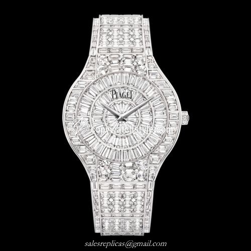 Piaget Polo 38 White Gold Full Diamond G0A38028 Piaget Polo 38 White Gold Full Diamond G0A38028