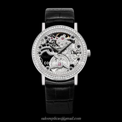 Piaget Altiplano Skeleton 34 White Gold Diamond G0A39122 Piaget Altiplano Skeleton 34 White Gold Diamond G0A39122